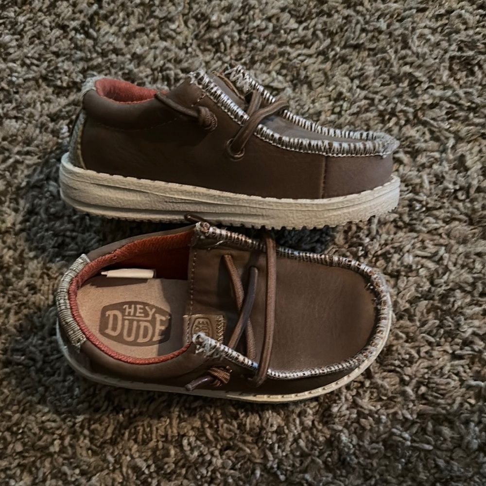 Hey Dude Brown Moccasins Casual Slip-On Shoes